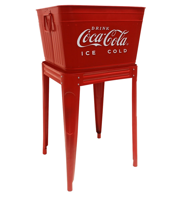 Coca-Cola Red Wash Tub Set - 42QT