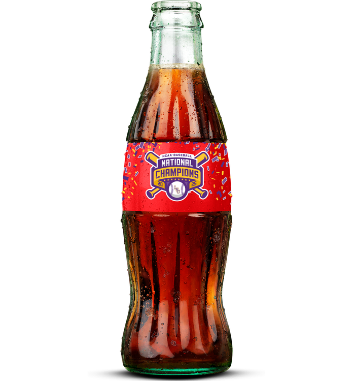LSU 2025 NCAA Baseball National Champions Bottle