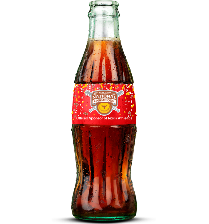 Texas Longhorns 2025 NCAA DI Softball National Champions Bottle