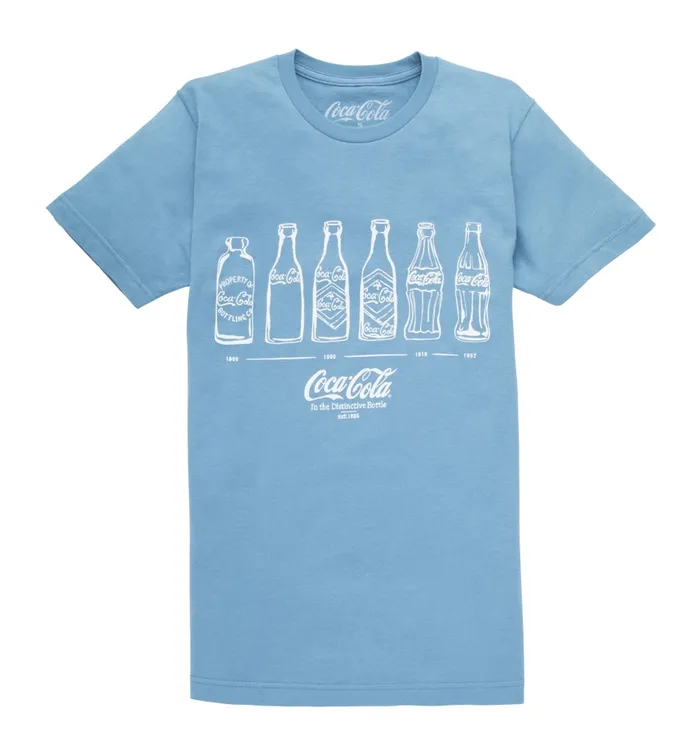 Coca-Cola Bottle History Unisex Tee