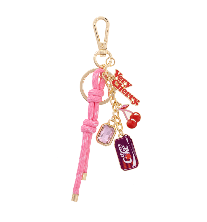 Cherry Coke Bag Charm