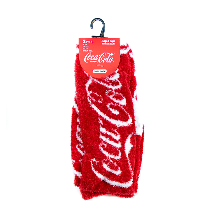 Coca-Cola Cozy Women's Socks 2PK