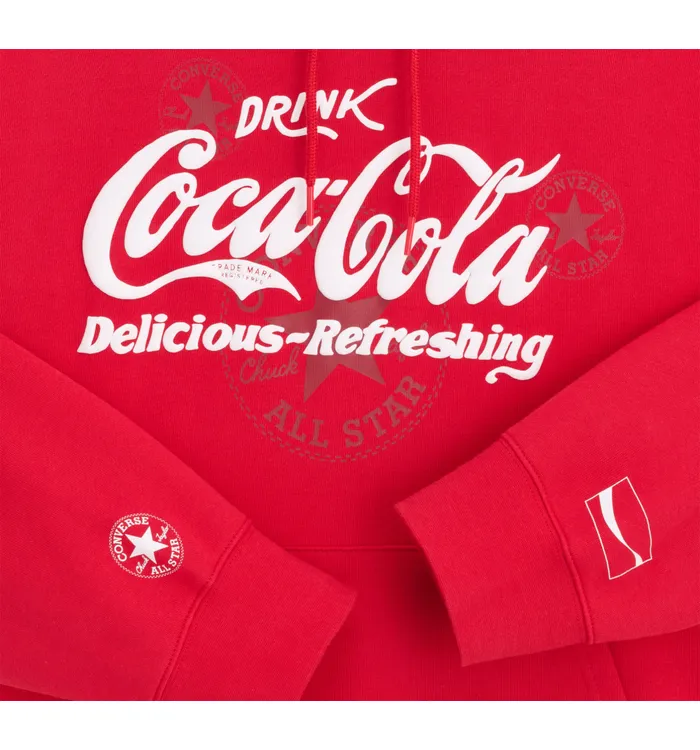 Coca-Cola X Converse Red Unisex Hoodie