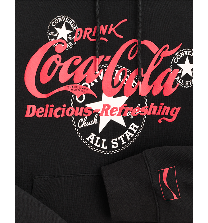 Coca-Cola X Converse Black Unisex Hoodie