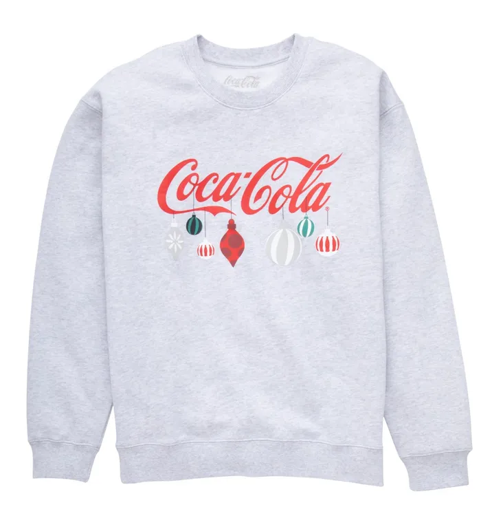 Coca-Cola Ornament Women's Crew Fleece