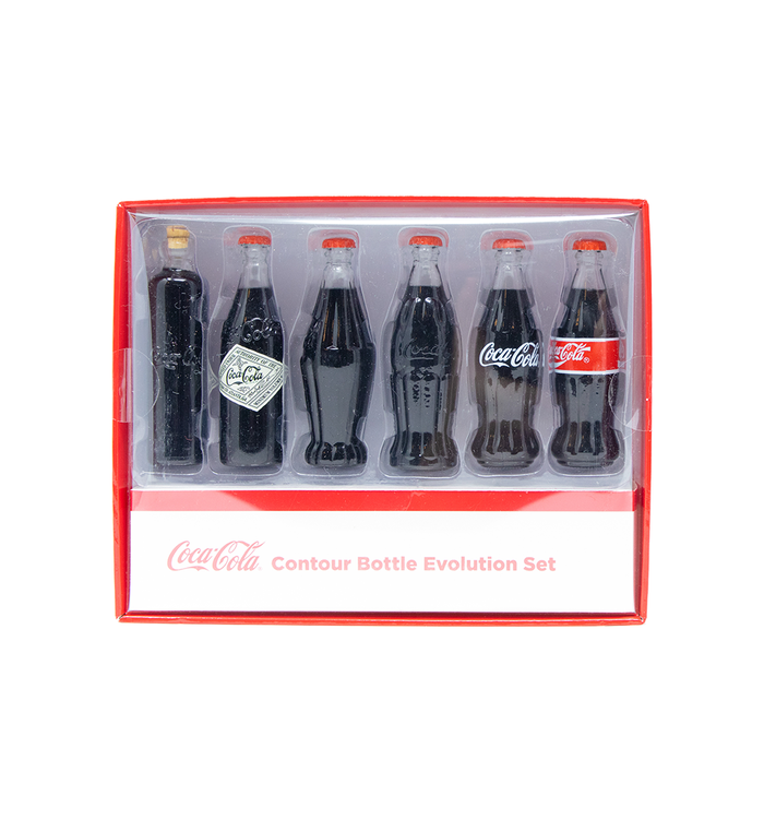 Coca-Cola Mini Bottles Evolution Set