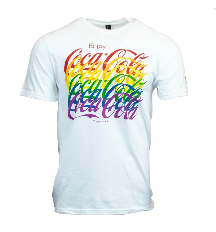 Coca-Cola Pride Multi Script Unisex Tee