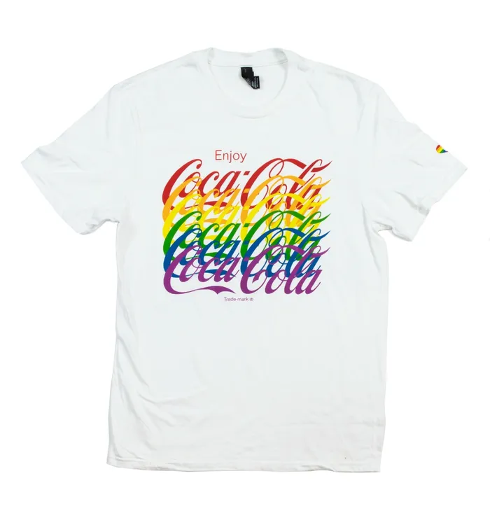 Coca-Cola Pride Multi Script Unisex Tee