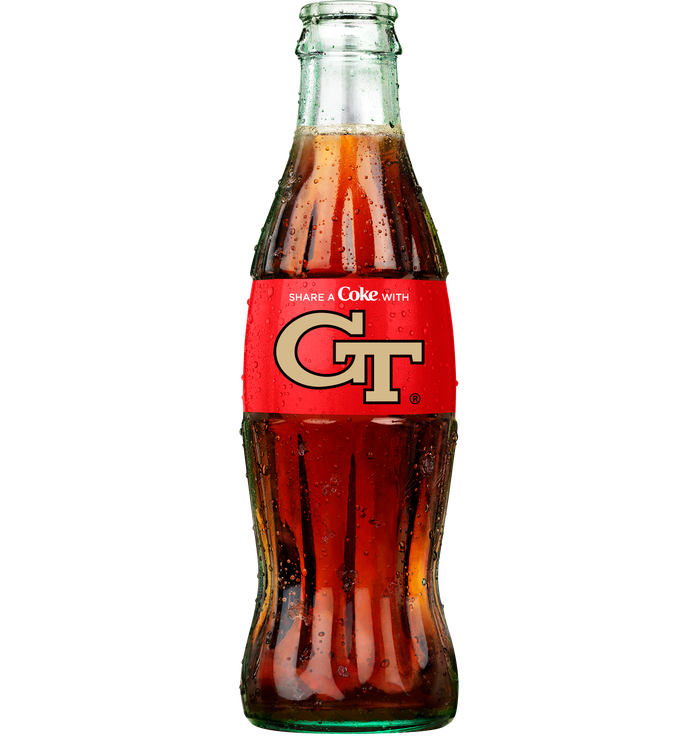 Georgia Tech Coca-Cola Bottle