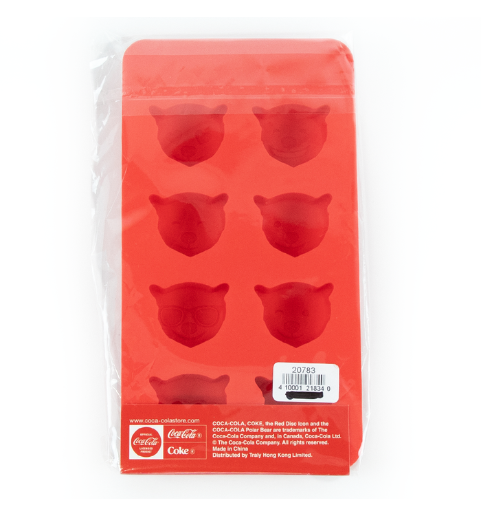 Coca-Cola Polar Bear Emoji Ice Cube Tray