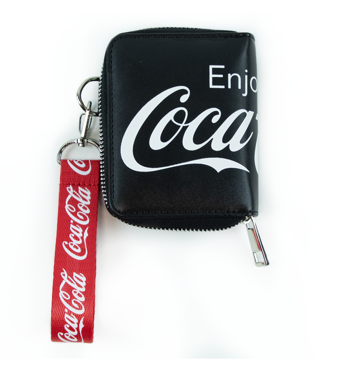 Coca-Cola Logo Wallet W/Strap