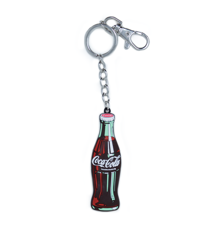 Coca-Cola Bottle Silicone Keychain