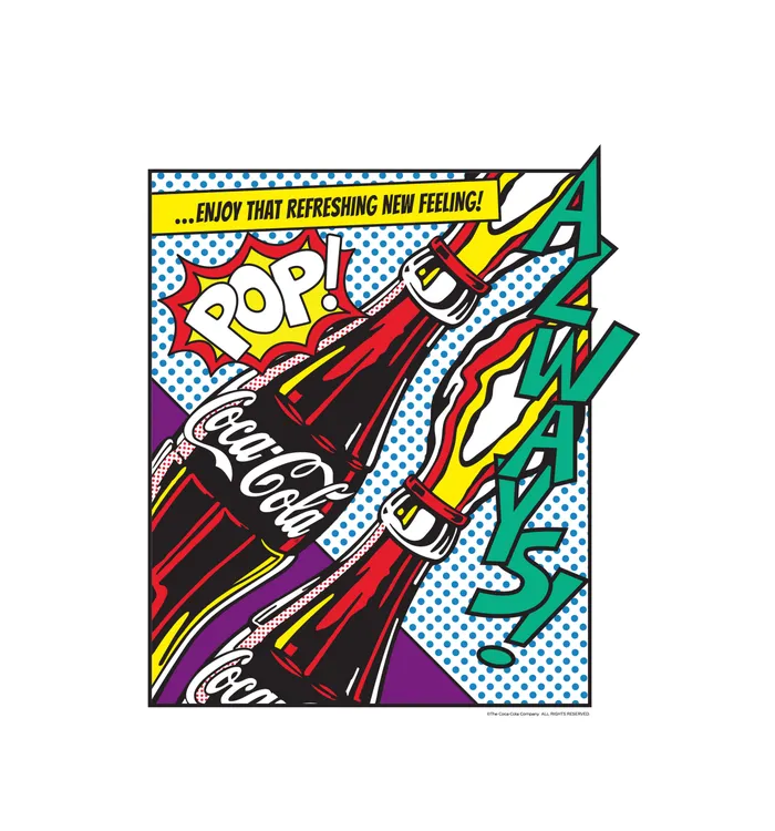 Coca-Cola Pop Art Print Poster