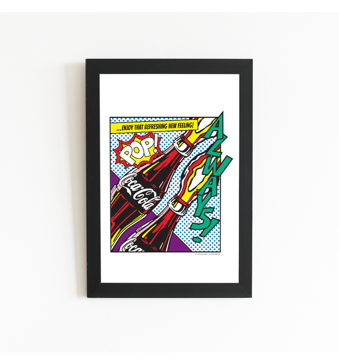 Coca-Cola Pop Art Print Poster