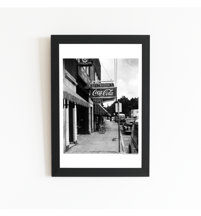 Coca-Cola Drugstore Art Print Poster