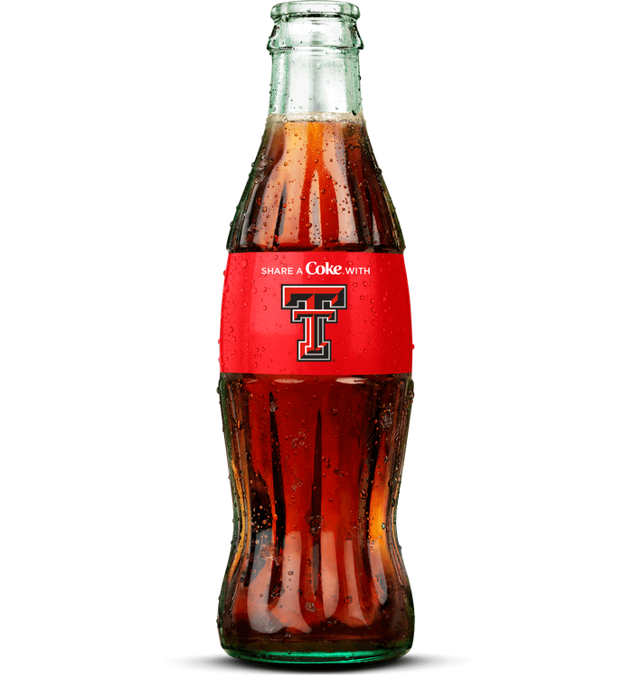 Texas Tech Coca-Cola Bottle