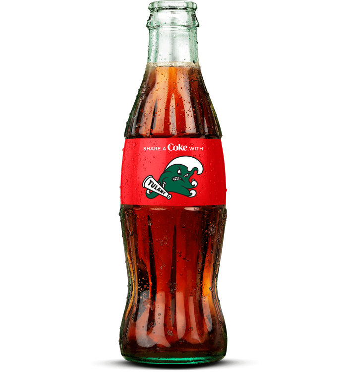 Tulane Coca-Cola Bottle