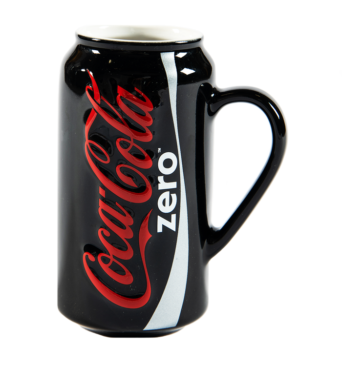 Coke Zero Can Sculpted Mug -12oz