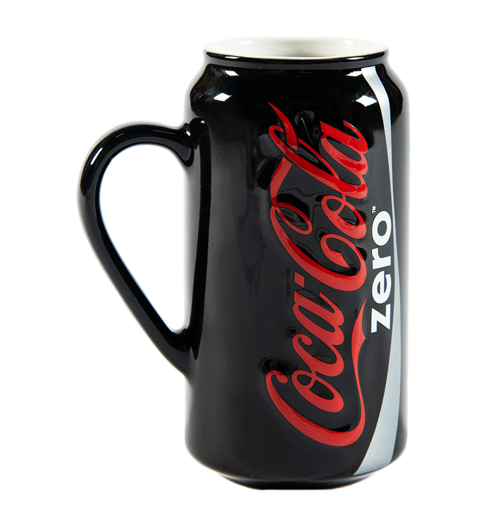 Coke Zero Can Sculpted Mug -12oz