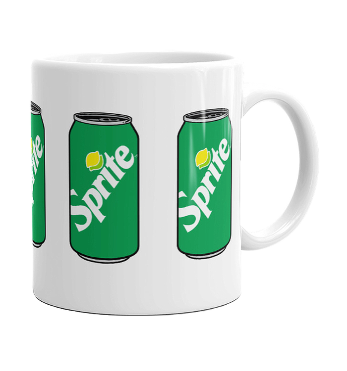 Sprite Can Design Mug - 11oz