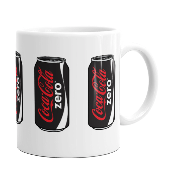 Coke Zero Can Design Mug - 11 oz