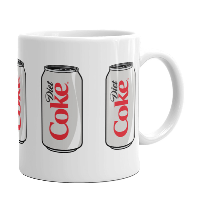 Diet Coke Can Design Mug - 11 oz.
