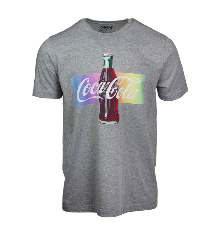 Coca-Cola Pride Bottle Unisex Crew Tee