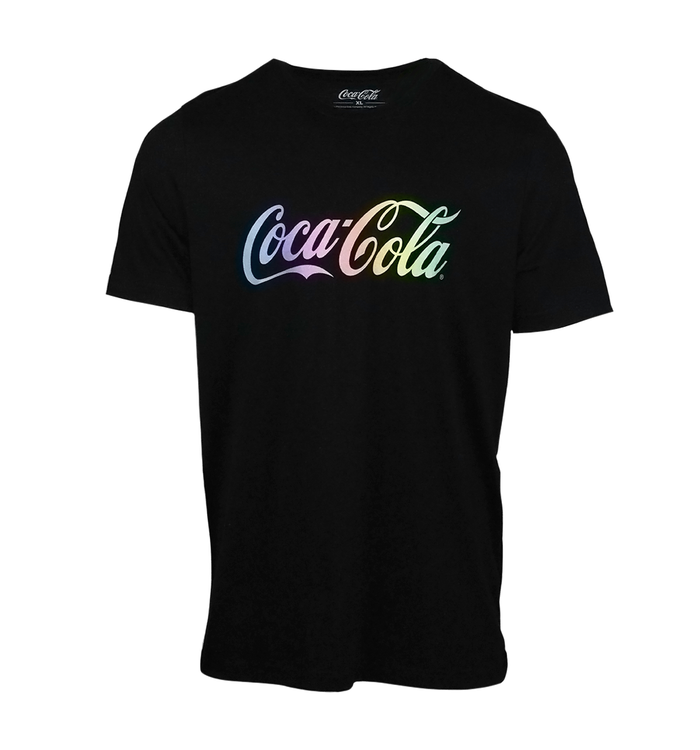 Coca-Cola Pride Rainbow Script Unisex Tee