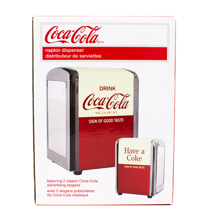 Coca-Cola Drink Short Napkin Dispenser