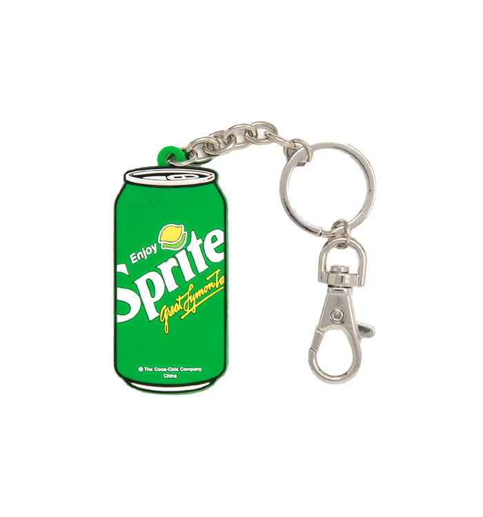 Sprite Can Silicone Keychain