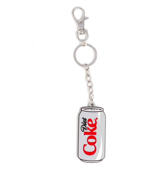 Diet Coke Can Silicone Keychain