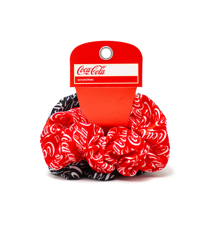 Coca-Cola Hair Scrunchies 3PK