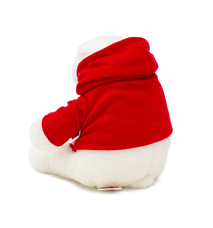 Coca-Cola Polar Bear Plush W/Hoodie 6"