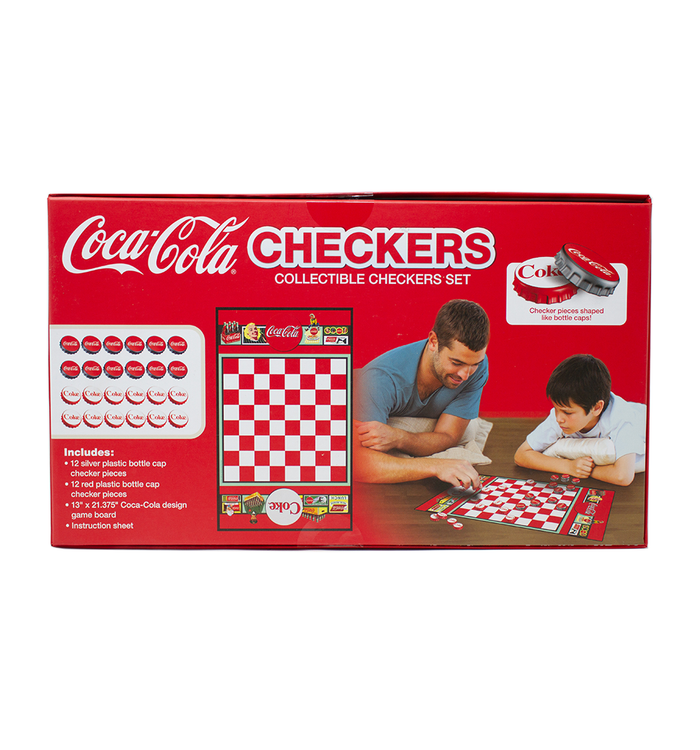 Coca-Cola Checkers Game