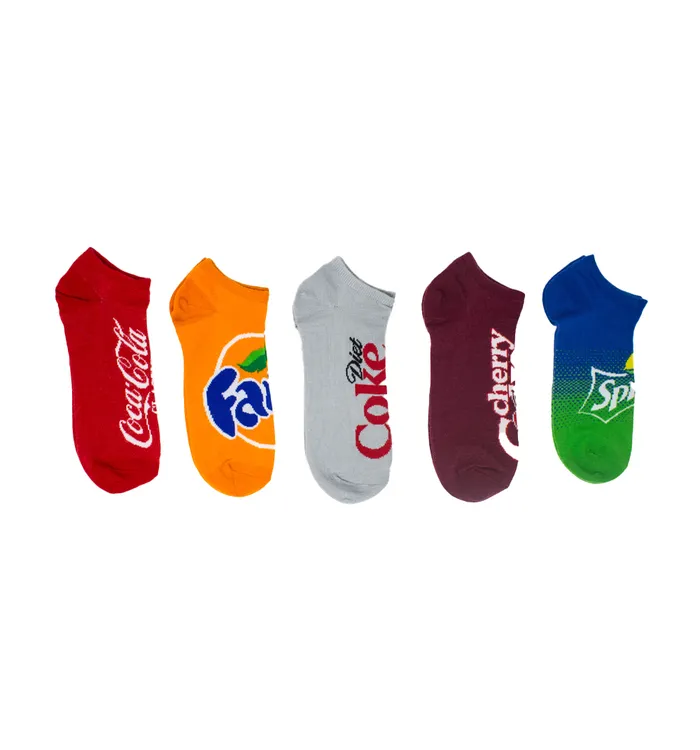 Coca-Cola Multi-Brand Women's Shoe Liner Socks - 5pk