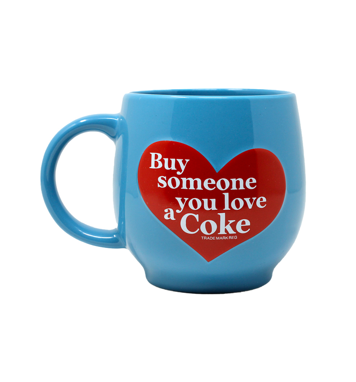 Coca-Cola Polar Bear Love Heart Mug