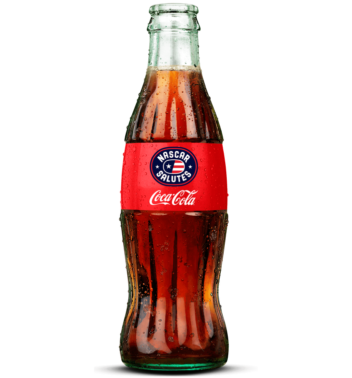 Nascar Salutes Coca-Cola Bottle