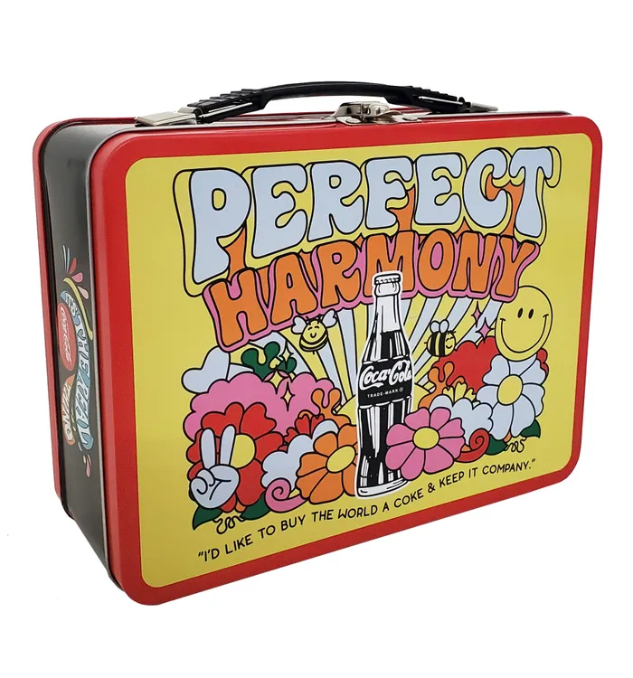 Coca-Cola Hilltop Tin Lunch Box