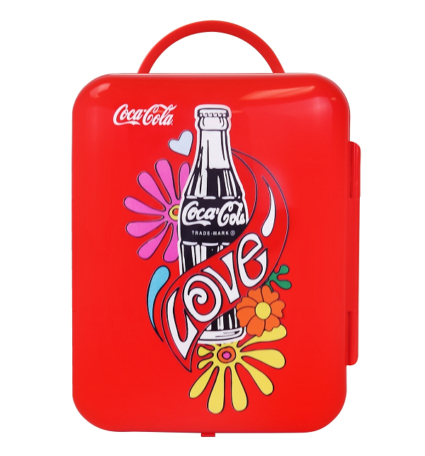 Coca-Cola Love 4 Liter Thermoelectric Cooler