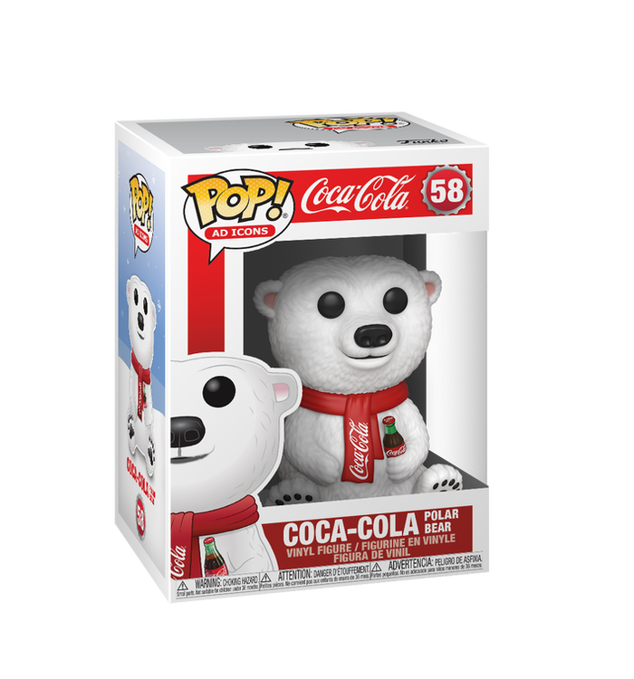 Coca-Cola Funko POP! Polar Bear 3.5"