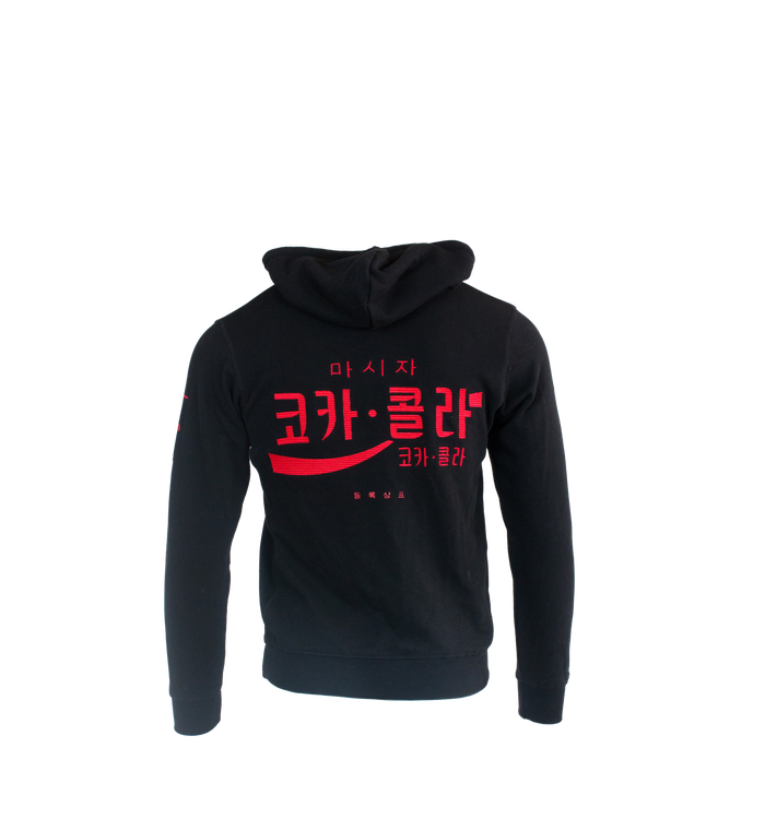 Coca-Cola SKorea Unisex Fleece Hoodie
