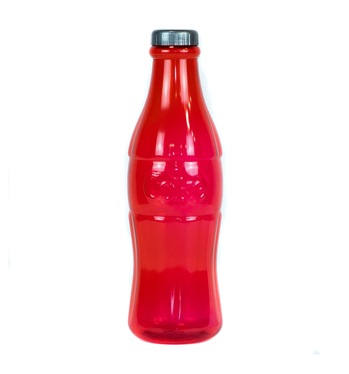 Coca-Cola Red Contour Bottle Bank - 11"