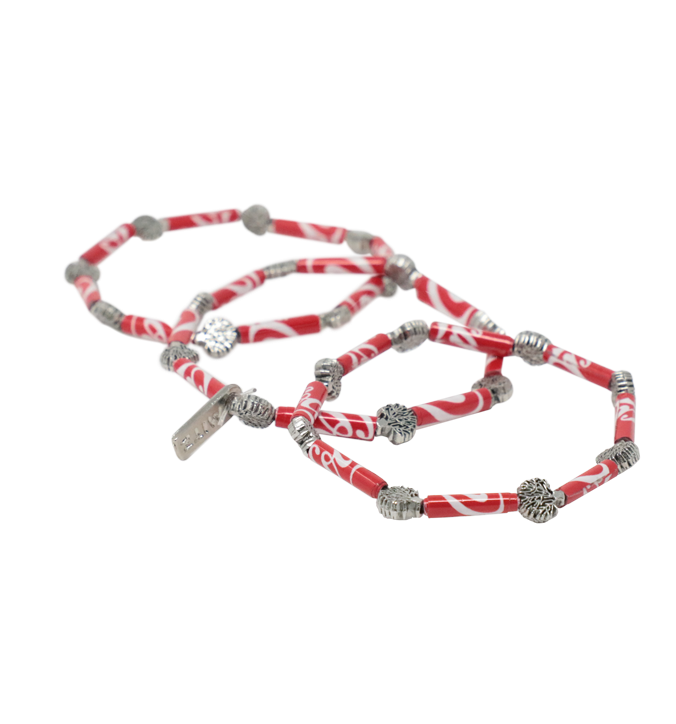 Coca-Cola Mitz Label Bracelet Set/3