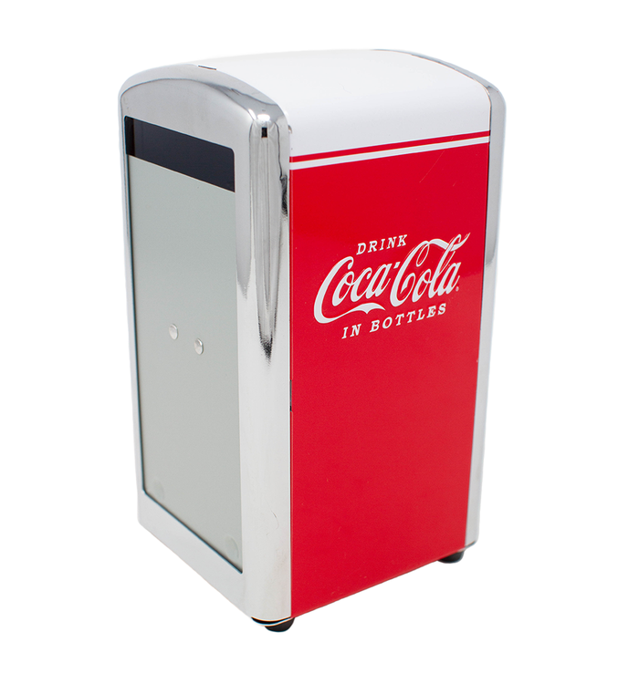 Coca-Cola Drink Tall Napkin Dispenser