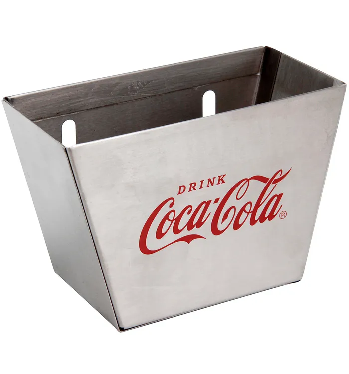Coca-Cola Metal Wall Mount Bottle Cap Catcher