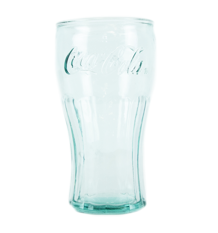Coca-Cola Recycled Genuine Drinking Glass 15oz