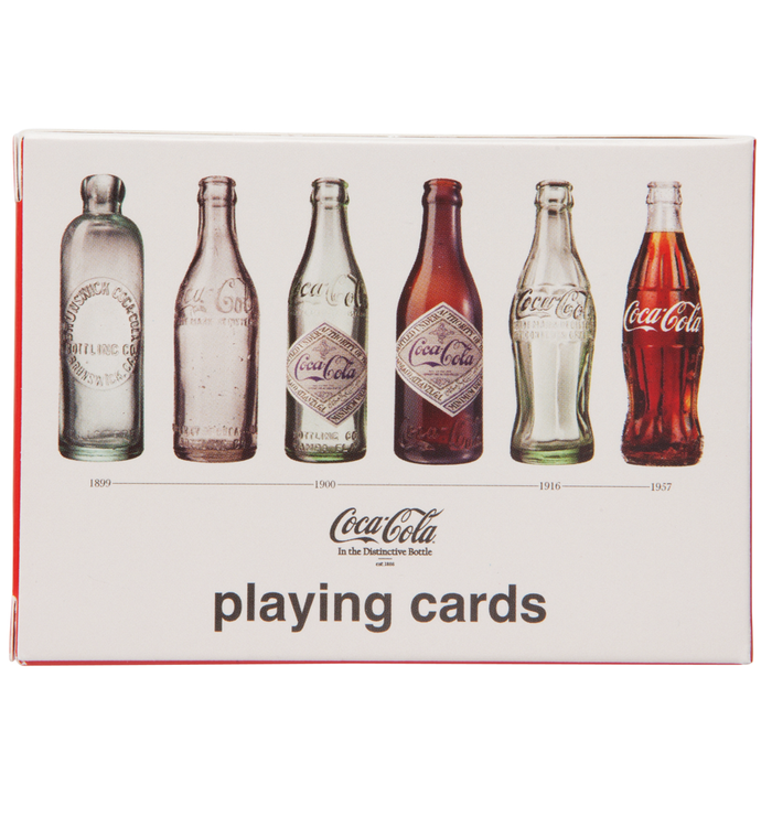 Coca-Cola Playing Cards History of the Bottle