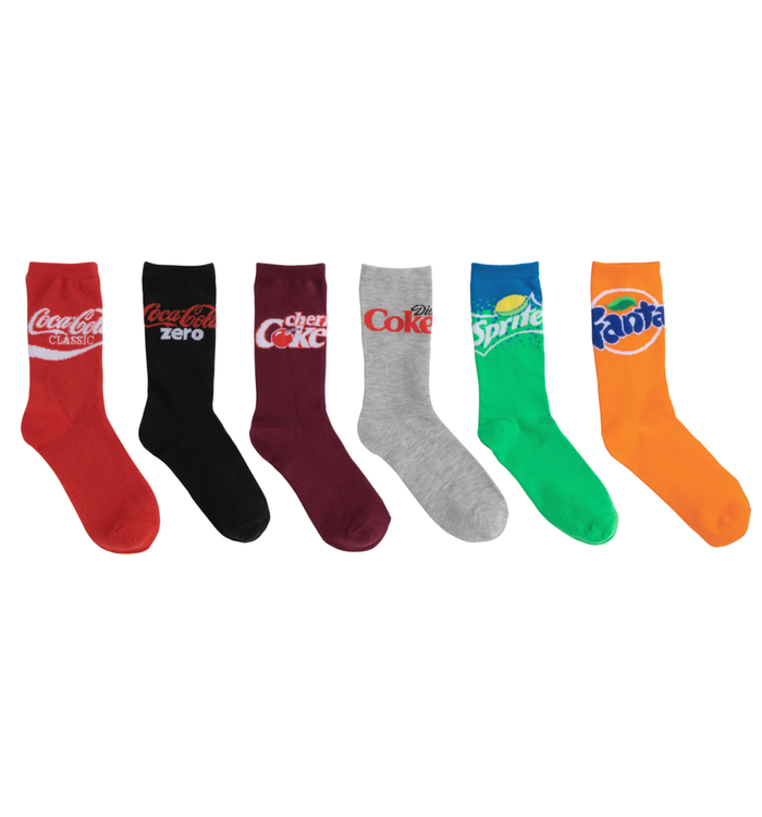 Coca-Cola 6pk Multiband Socks