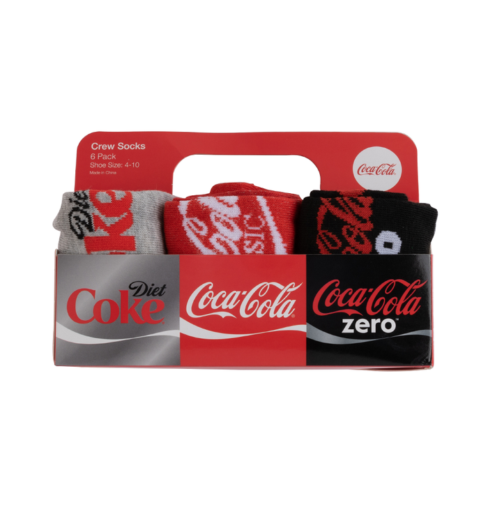 Coca-Cola 6pk Multiband Socks