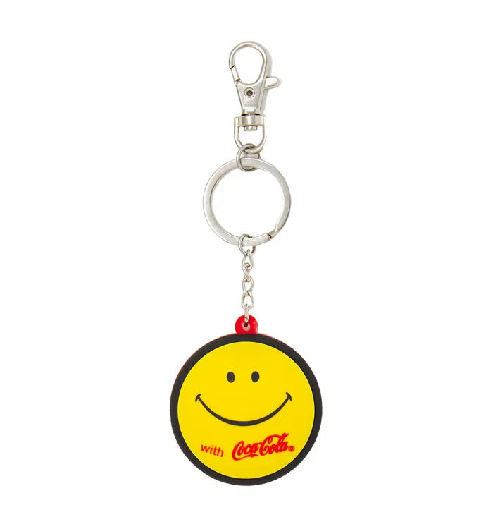 Coca-Cola Smiley Face  Keychain